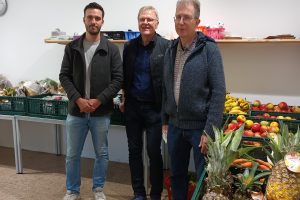 v.l.n.r.: Nils Suchetzki, Jonny Natelberg, Gerhard Duda